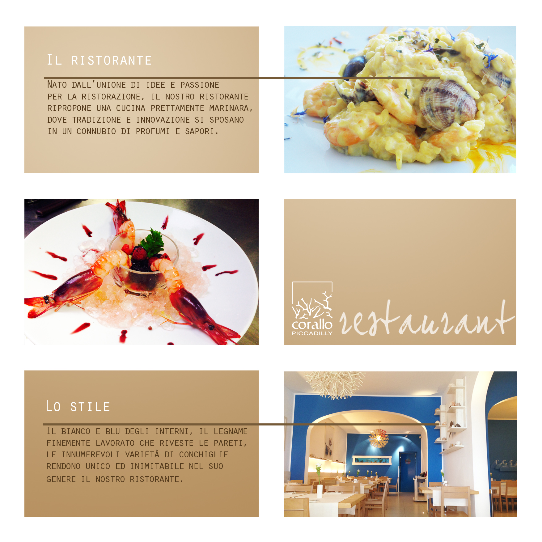 Il Ristorante | Corallo Hotel Restaurant